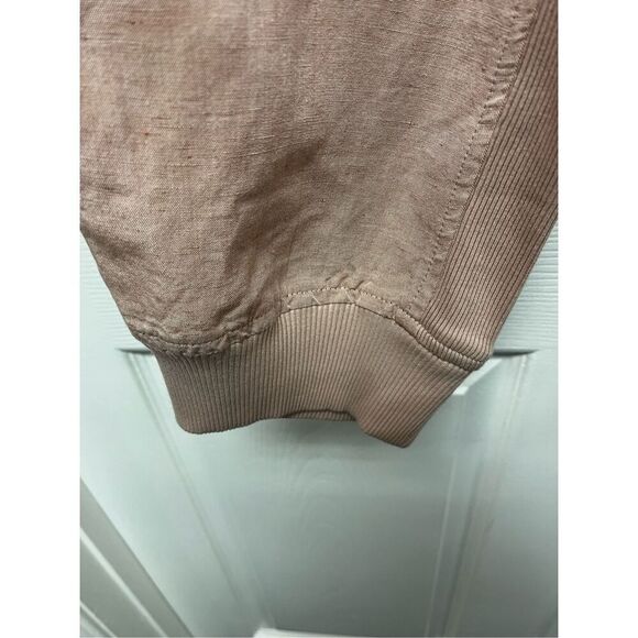 Haven Well Within Pink Lyocell Linen Pink Coastal Grandma Jogger Pants sz S NWT - Picture 3 of 11